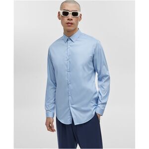 Mode Of One Mens Slim-Fit Sport Button Up Shirt, NWT
